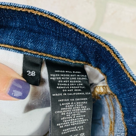 J Brand Skinny Leg Jeans in Daphne Wash Size 28 - Picture 12 of 12